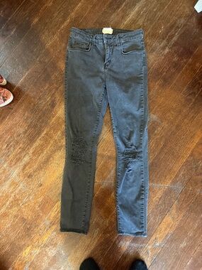 L’agence dark grey jeans